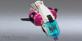 Illustration for article titled Lego For Girls Starfighters